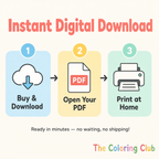 How to purchase digital download, printable Grandparent Day Craft 