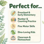 dinosaur dot to dot great for teachers 