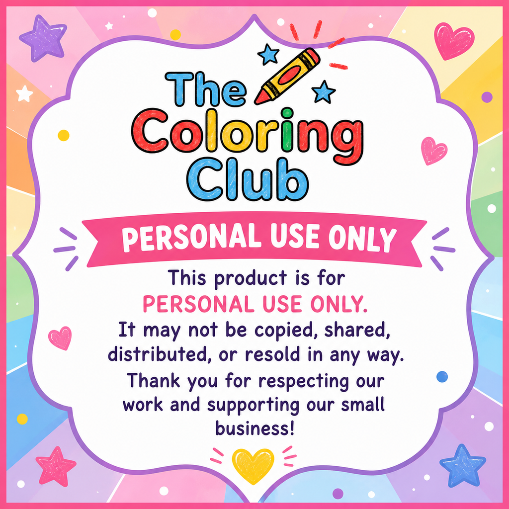 Unicorn Matching Game, Printable Game