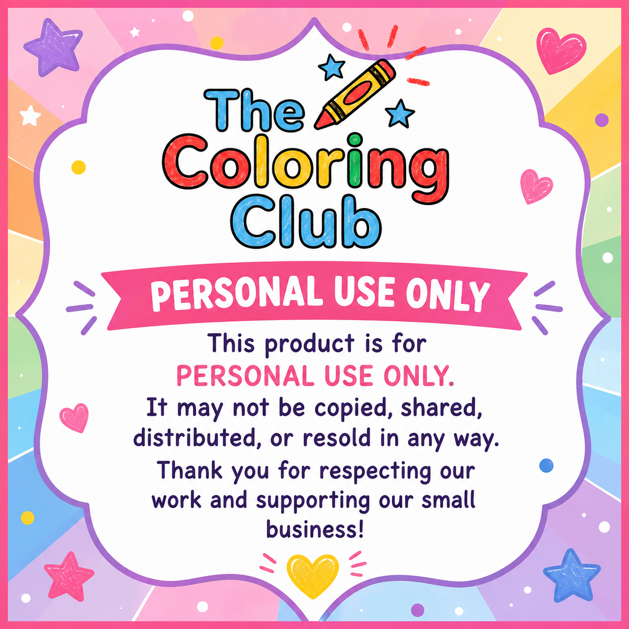 Unicorn Matching Game, Printable Game